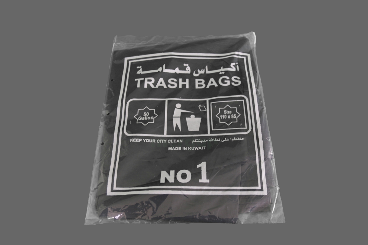 Picture of Trash bags measuring 110 × 110 thick