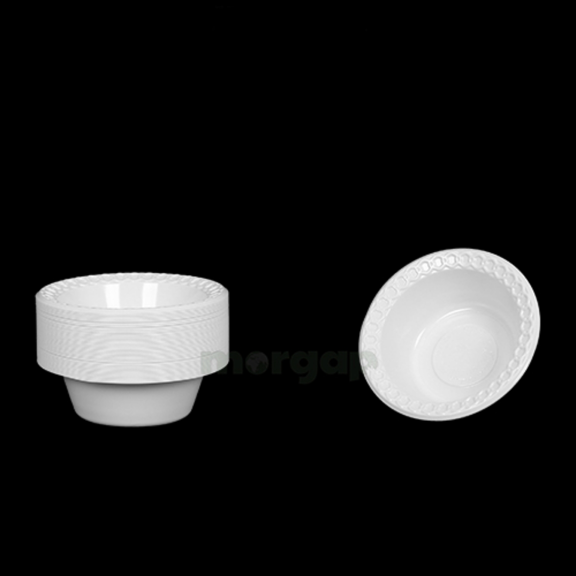Picture of Circular plastic plates 50 pieces