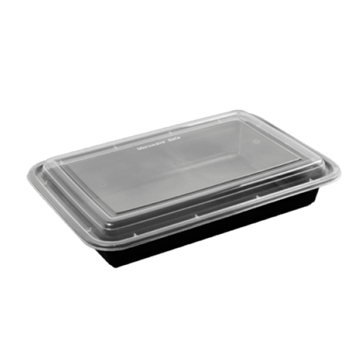 Picture of mic.cont.rect 48 oz black w\lid (re-48) pgl