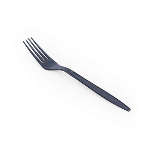 Picture of falcon black plastic fork - hd