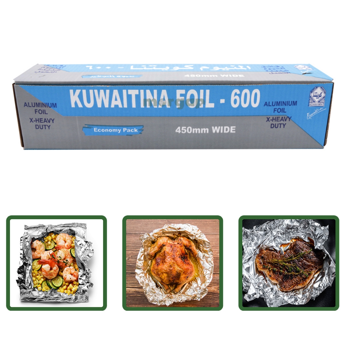 Picture of FOIL  KUWAITINA 600 mm 45 cm  1200 gm