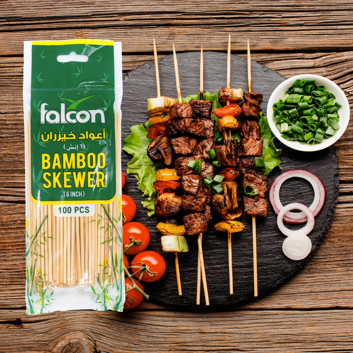 Picture of Bamboo Skewers Perfect for BBQ
