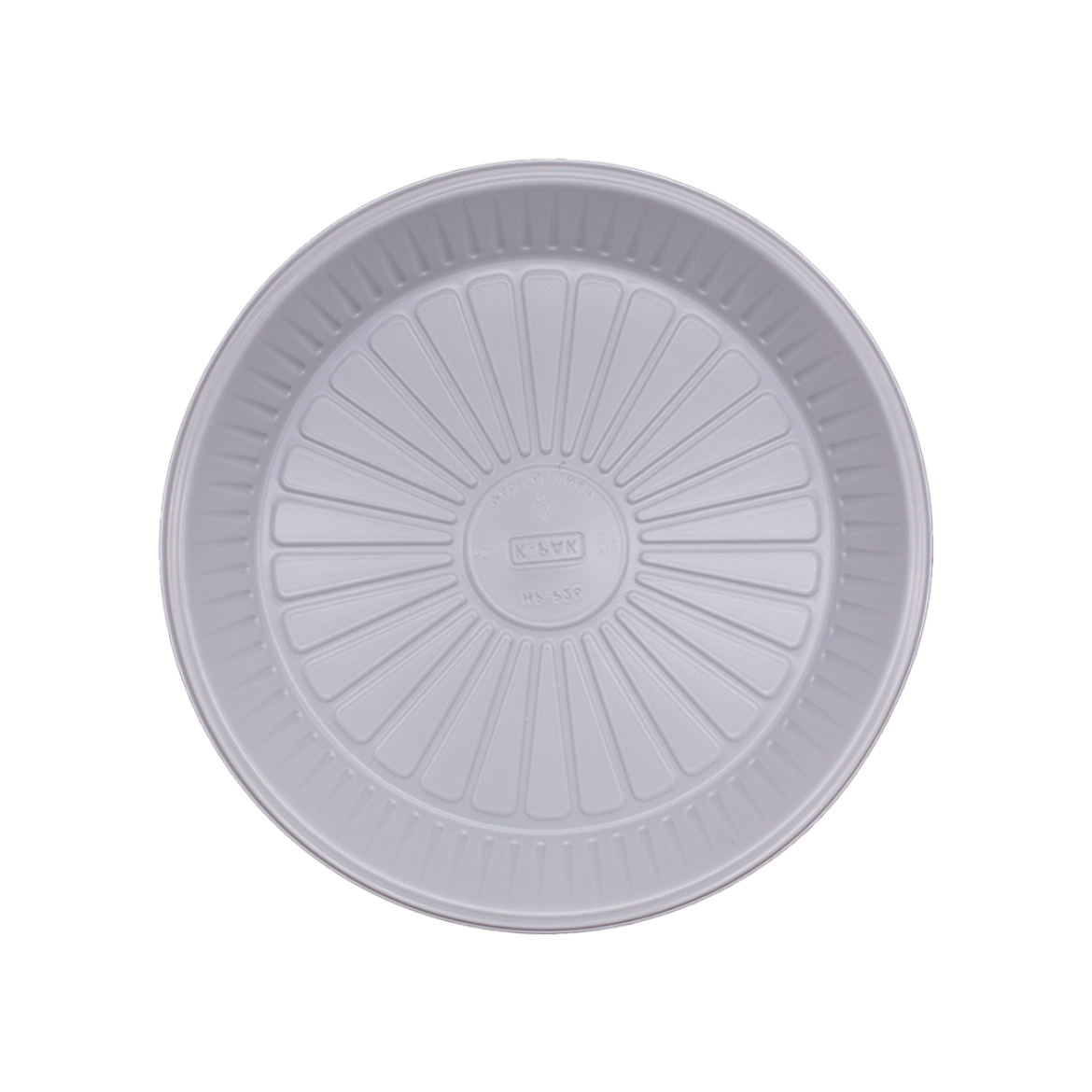 Picture of Plastic Plate Round Plain