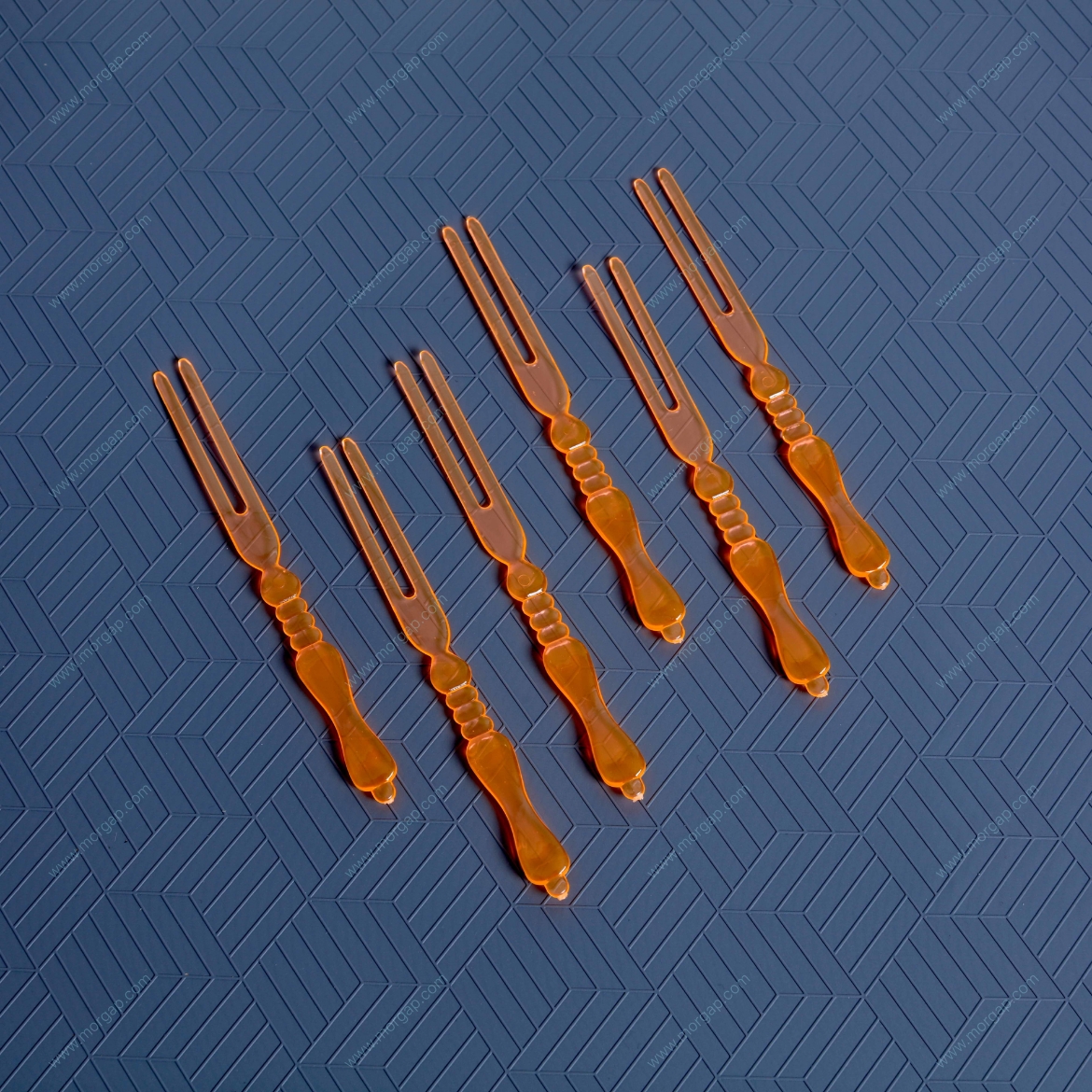 Picture of plastic transparent fruit frok 200 pcs