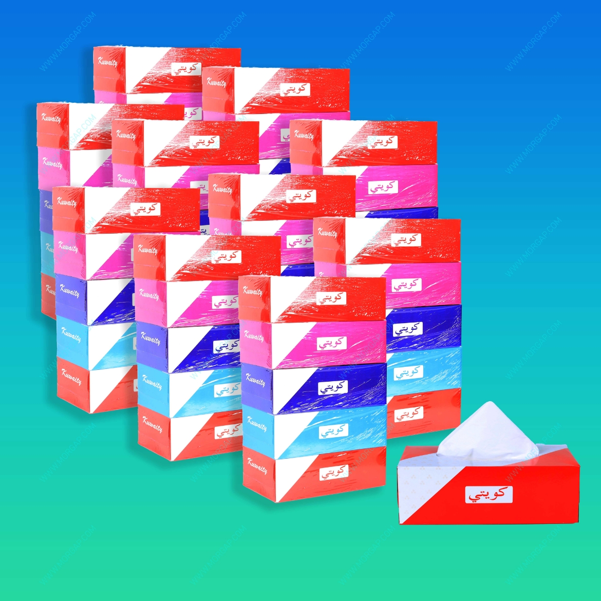 Picture of Tissue Box Kuwait Manufacturer 50 boxes wholesale