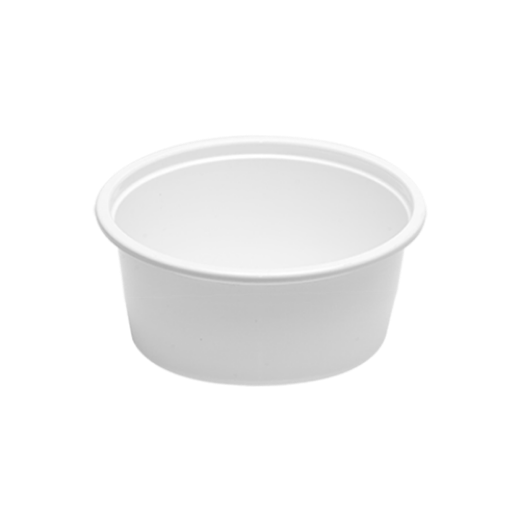 Picture of  falcon white plastic tub 250 cc w\lid