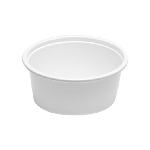 Picture of   falcon white plastic tub 400 cc w\lid