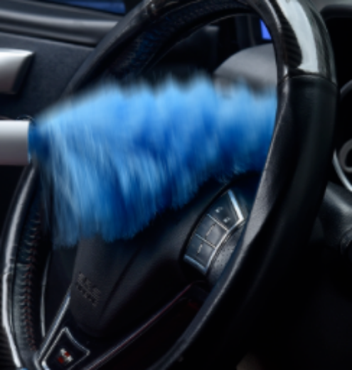 Picture of Electric Telescopic Duster Feather Brush Adjustable Cleaning