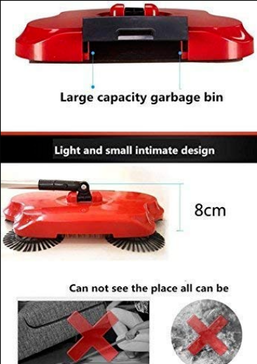 Picture of Plastic Sweep Drag All-In-One Rotating Mop Cleaner