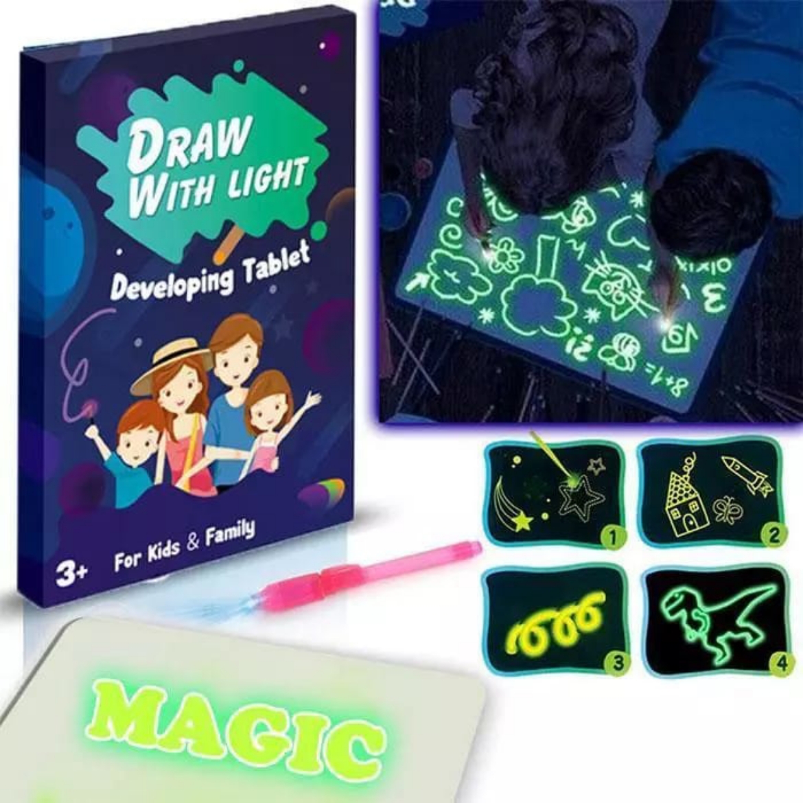 Picture of Fluorescent Light Writing Pad