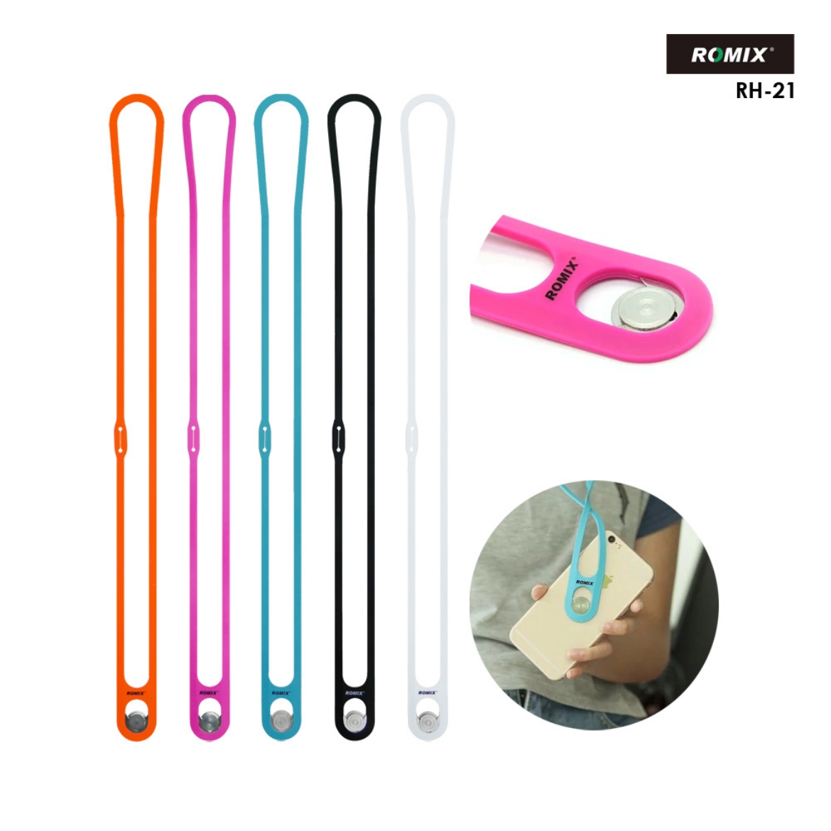 Picture of ROMIX RH21 | Smart Phone Lanyard Rotate 360 Degrees