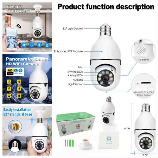 Picture of Panoramic Smart HD WiFi Camera