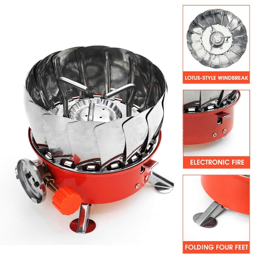 Picture of موقد غاز محمول شعله لكل مكان غاز تركيب